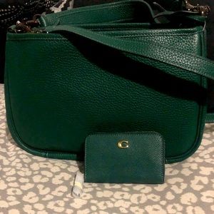Coach Cary crossbody and Coach zip around wallet